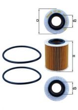 Knecht OX 386D - Olejový filter -