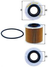Knecht OX 360D - Olejový filter -