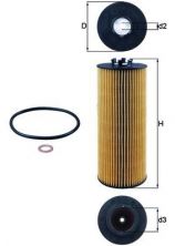 Knecht OX 164D - Olejový filter -