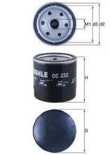 Knecht OC 232 - Olejový filter -