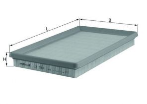 Knecht LX 588 - Vzduchový filter