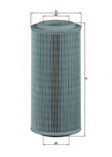 Knecht LX 685 - Vzduchový filter