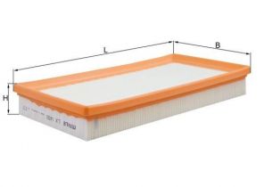 Knecht LX 1455 - Vzduchový filter