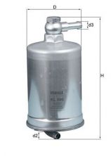 Knecht KL 599 - Palivový filter
