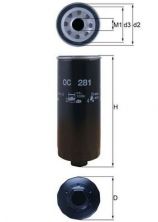 Knecht OC 281 - Olejový filter -