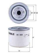 Knecht OC 222 - Olejový filter -