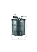 Knecht KL 100/2 - Palivový filter