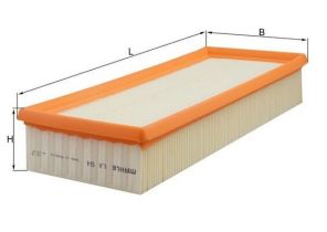 Knecht LX 54 - Vzduchový filter