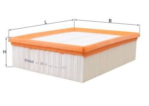 Knecht LX 593/1 - Vzduchový filter