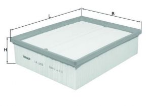 Knecht LX 819 - Vzduchový filter