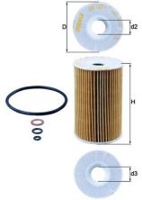 Knecht OX 127/1D - Olejový filter -