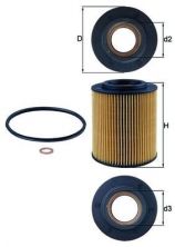 Knecht OX 154/1D - Olejový filter -
