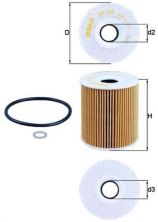 Knecht OX 156D - Olejový filter -
