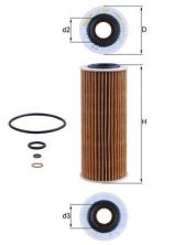 Knecht OX 368D1 - Olejový filter -