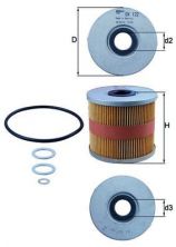 Knecht OX 122D - Olejový filter -