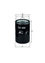Knecht OC 460 - Olejový filter -