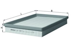 Knecht LX 1811 - Vzduchový filter