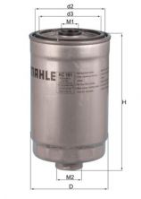Knecht KC 181 - Palivový filter