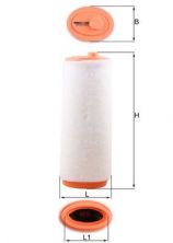 Knecht LX 823 - Vzduchový filter