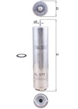 Knecht KL 579D - Palivový filter