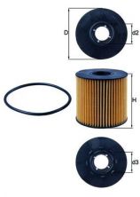 Knecht OX 210D - Olejový filter -