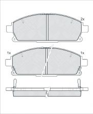 Icer 181521 - Brzdové platničky