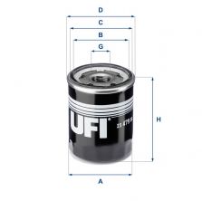 UFI 23.479.00 - Olejový filter -