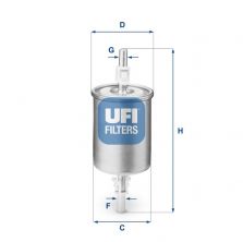 UFI 31.515.00 - Palivový filter -
