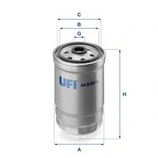 UFI 24.526.00 - Palivový filter -