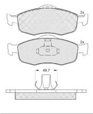 Icer 180916 - Brzdové platničky