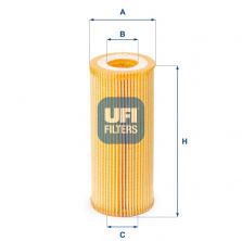 UFI 25.065.00 - Olejový filter -