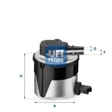 UFI 55.170.00 - Palivový filter -