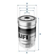 UFI 24.351.00 - Palivový filter -