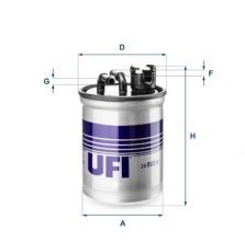 UFI 24.003.00 - Palivový filter -