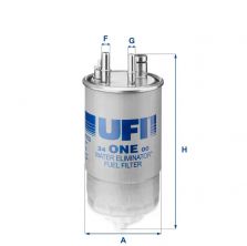 UFI 24.ONE.00 - Palivový filter -