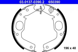 ATE 03.0137-0390.2 - Parkovacia brzda -