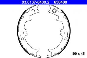 ATE 03.0137-0400.2 - Parkovacia brzda -