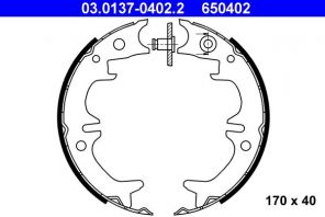ATE 03.0137-0402.2 - Parkovacia brzda -