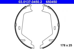 ATE 03.0137-0450.2 - Parkovacia brzda -