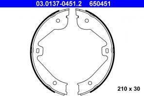 ATE 03.0137-0451.2 - Parkovacia brzda -