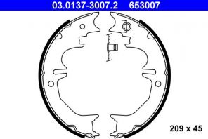 ATE 03.0137-3007.2 - Parkovacia brzda -