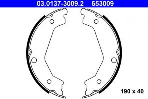 ATE 03.0137-3009.2 - Parkovacia brzda -