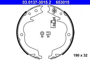 ATE 03.0137-3015.2 - Parkovacia brzda -
