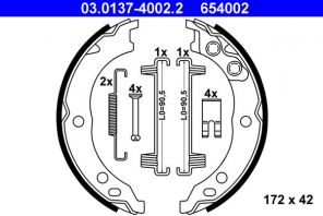 ATE 03.0137-4002.2 - Parkovacia brzda -