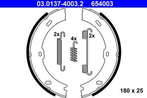ATE 03.0137-4003.2 - Parkovacia brzda -