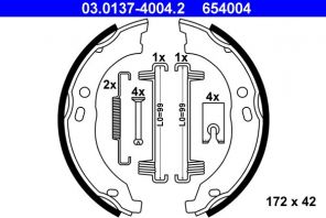 ATE 03.0137-4004.2 - Parkovacia brzda -