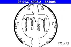 ATE 03.0137-4008.2 - Parkovacia brzda -