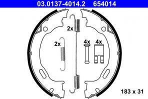 ATE 03.0137-4014.2 - Parkovacia brzda -
