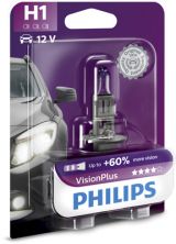 Philips 12258VPB1 VisionPlus +60% H1 - Žiarovka dialkového svetlometu