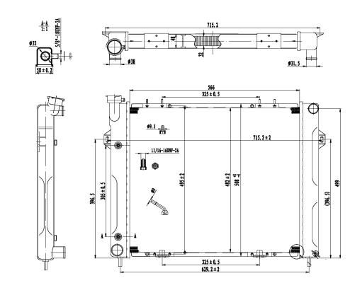NRF 50236 - Chladič vody -
